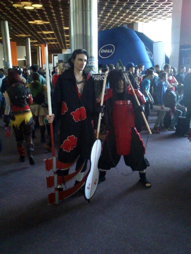 Moj cosplay Madara Uchiha na fotke s Hidanom B)